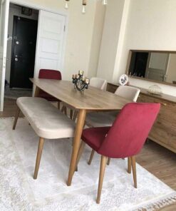 Set Meja Makan Modern Murah