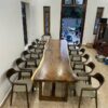Set Meja Meeting Kayu Trembesi Solid