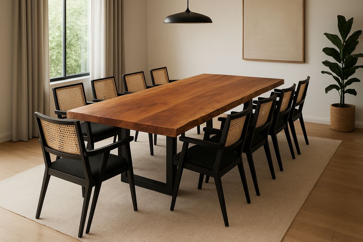 Kursi Makan Rotan Minimalis Murah