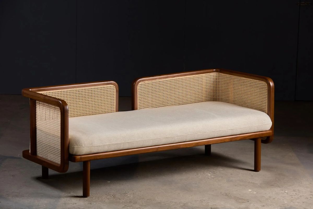 Sofa Banch Rotan 3 Seater