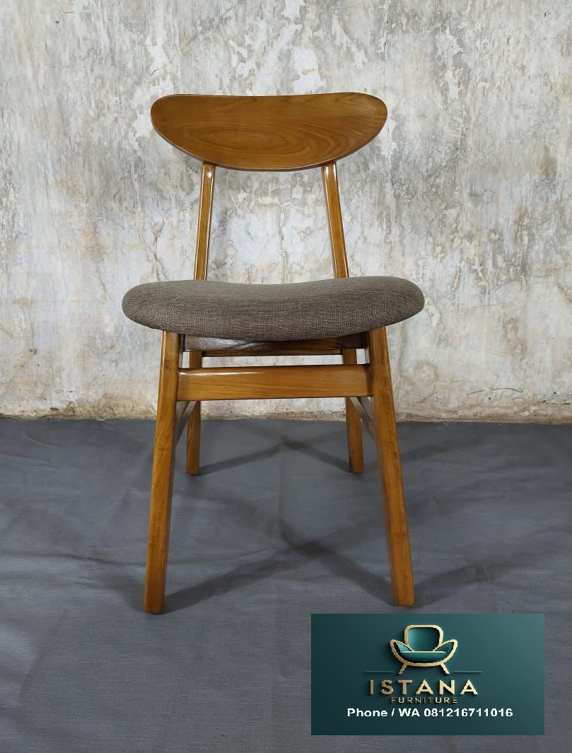 Kursi Cafe Jati Minimalis Ropan Murah