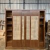 Lemari Pakaian Jati Pintu Rotan