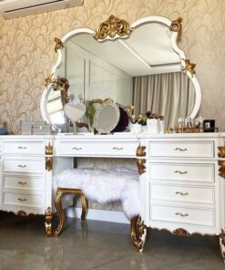 Meja Rias Ukir Cat Duco