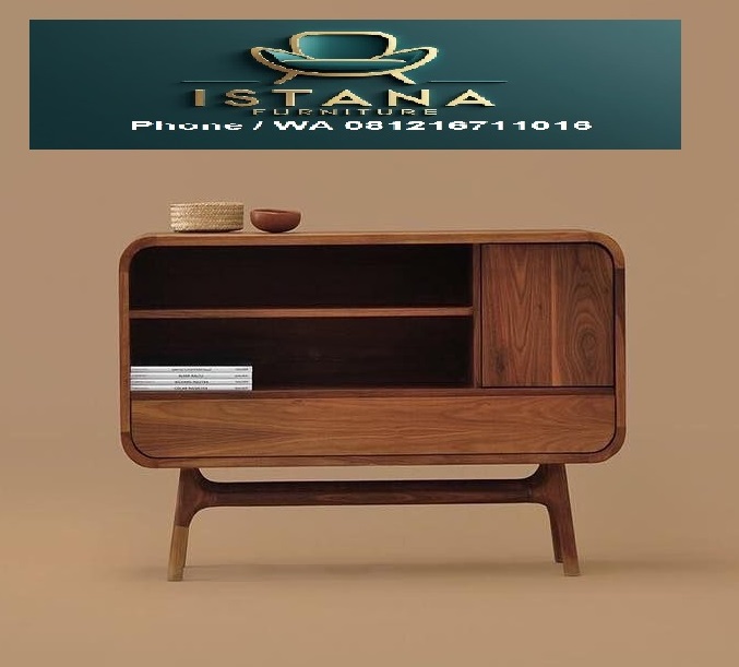 Nakas Jati Minimalis Kayu Jati