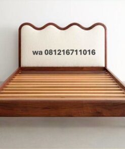 Dipan Tempat Tidur Jati Jepara Minimalis