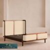 Ranjang Tempat Tidur Jok Rangka Kayu Jati