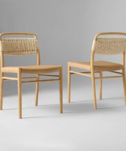 Kursi Cafe Klasik Sandaran Rotan Terbaru