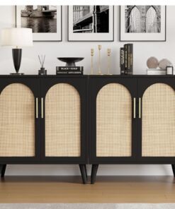 Bufet Tv Minimalis Modern Kayu Jati