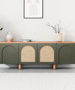 Bufet Tv Minimalis Modern Warna Hijau Terbaru