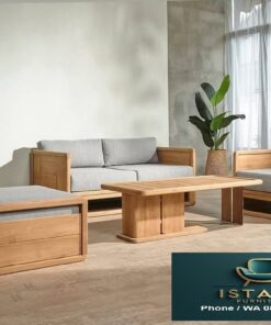 Jual Kursi Tamu Box Minimalis Kayu Jati Jepara