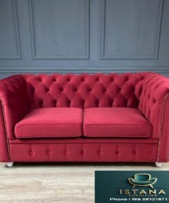 Sofa Tamu Minimalis Chesterfield