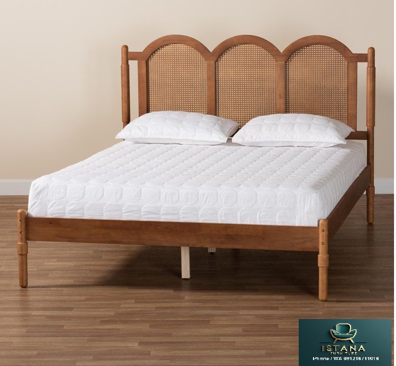 Tempat Tidur Minimalis Rotan