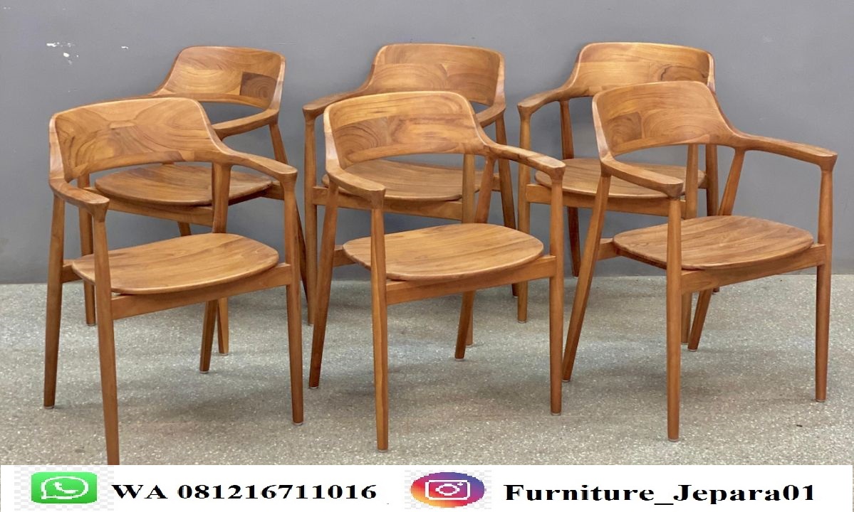 Hiroshima Chair Kursi Makan Retro Cafe