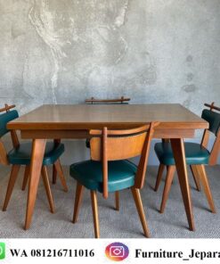 Set Meja Makan Cafe 4 Kursi