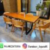 Set Kursi Cafe Meja Trembesi Solid