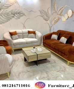 Sofa Modern Minimalis Stainlees Mewah