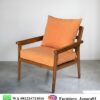 Kursi Santai Armchair Mid Century Minimalis Murah