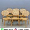 Kursi Makan Minimalis Retro Kayu Jati Solid