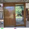 Almari 2 Pintu Salur Sliding Kayu Jati