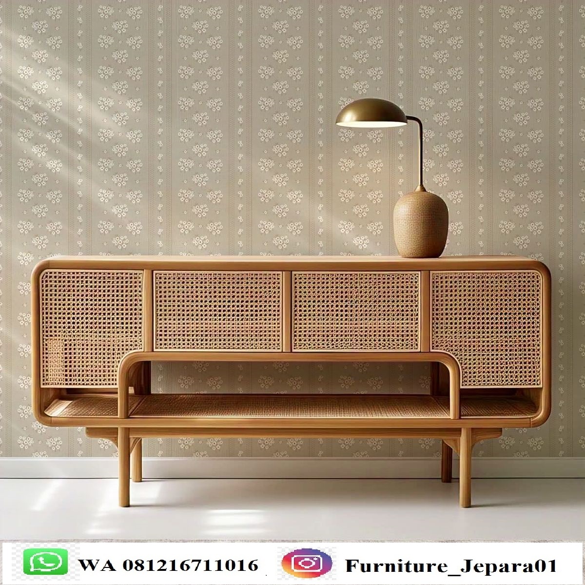 Bufet Meja TV Minimalis Scandinavian