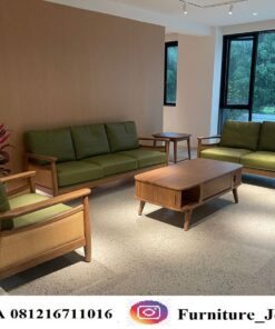 Set Kursi Tamu Minimalis Modern Scandinavian