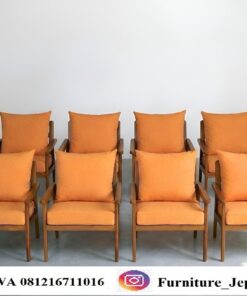 Kursi Cafe Armchair Kayu Jati