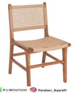 Kursi Cafe Roxy Rotan Kayu Jati