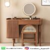 Meja Rias Minimalis Modern Kayu Jati
