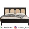 Dipan Tempat Tidur Minimalis Kombinasi Rotan
