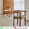 Armchair Retro Japandi Style
