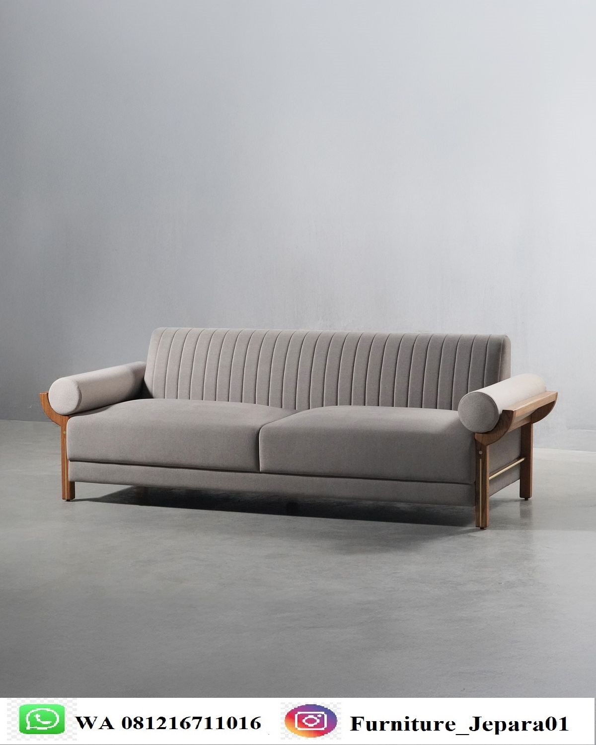 Sofa Minimalis Modern Gaya Japandi