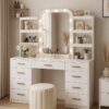 Jual Meja Rias Duco Putih Model Minimalis