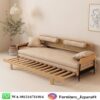 Japandi Rattan Sofa Bed