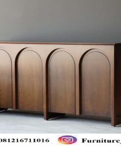 Cabinet Credenza Jati Mid Century Kontemporer