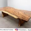 Meja Kayu Trembesi Alami Mewah