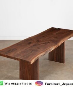 Meja Kayu Suar Utuh Solidwood
