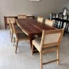 Meja Trembesi Kayu Utuh Tanpa Sambungan