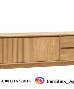 Kabinet TV Custom Minimalis Modern Japandi