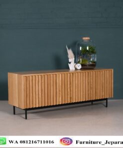 Meja TV Model Minimalis Industrial Modern