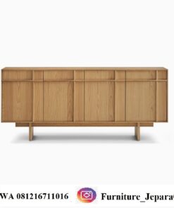 Credenza Jati Modern Furniture Jepara