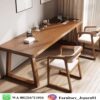 Jual Meja Kerja Modern Gaya Japandi